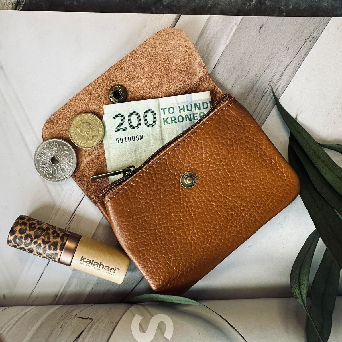 Pung Money Penny - Cognac - VIAMAJA.DK