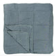 Sengetæppe - Quilt dobbelt støvblå 240x240 - VIAMAJA.DK