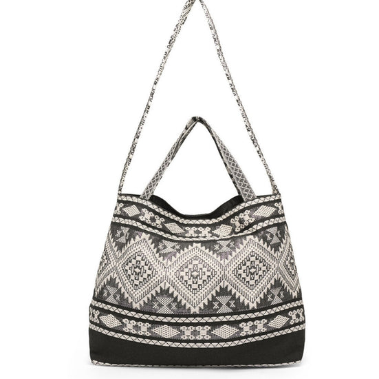 Shopper Black boheme – Perfekt til yoga - VIAMAJA.DK