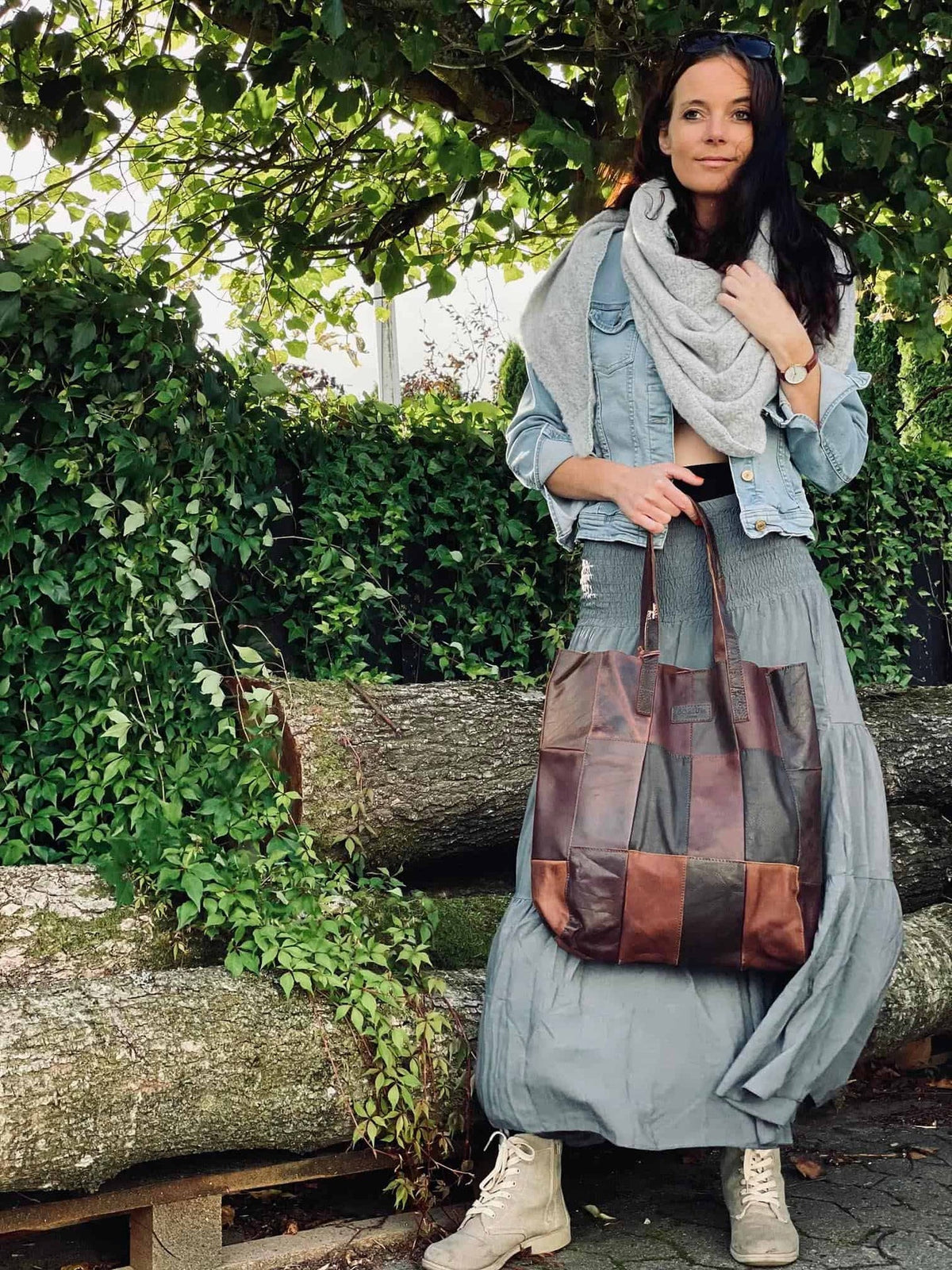 Shopper – Brown recycling - VIAMAJA.DK