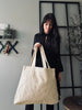 Shopper Krem plysj