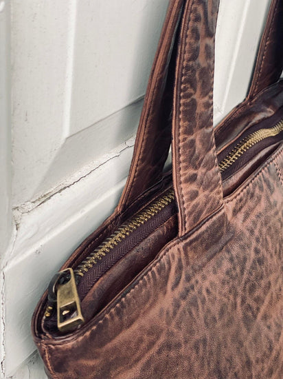 Shopper ink pung MILLE - Winter brown - VIAMAJA.DK