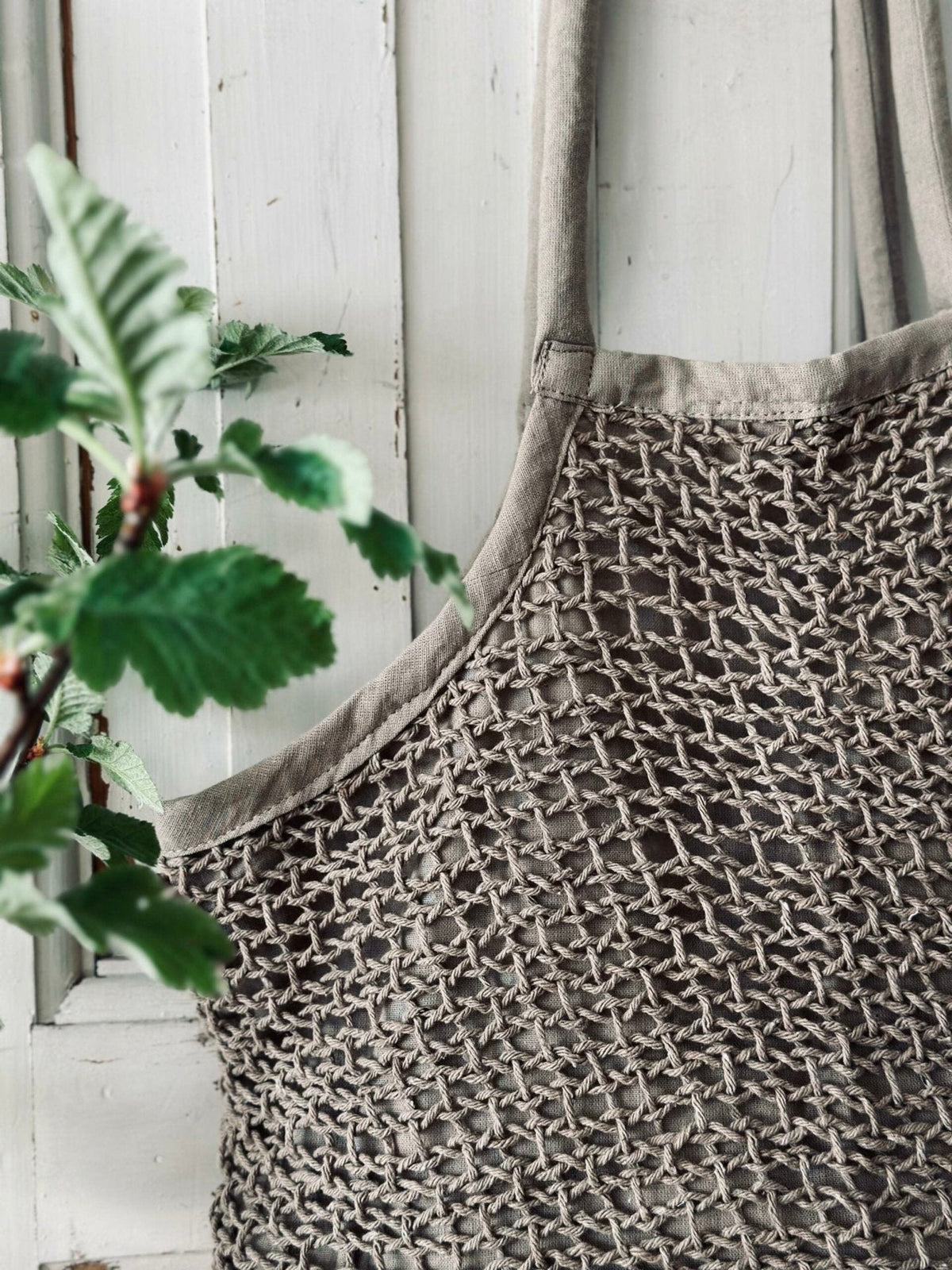 Shopper SUMMER taupe - VIAMAJA.DK