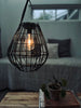 Solar lampe/lanterne med oppheng