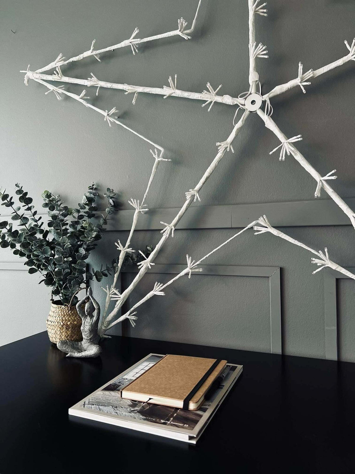 Stjerne MEGA 520 LED lys - 150cm - VIAMAJA.DK