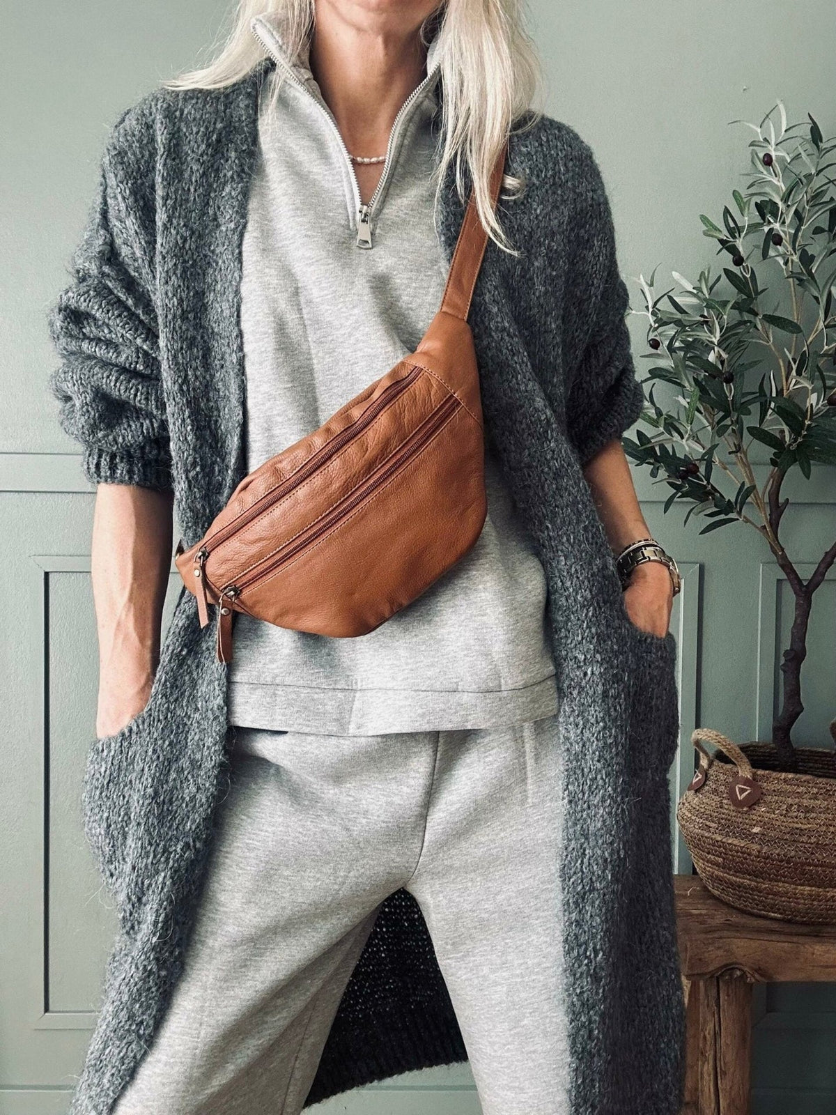 Sweatshirt grey - VIAMAJA.DK