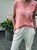 T-skjorte ST. TROPEZ dusty coral