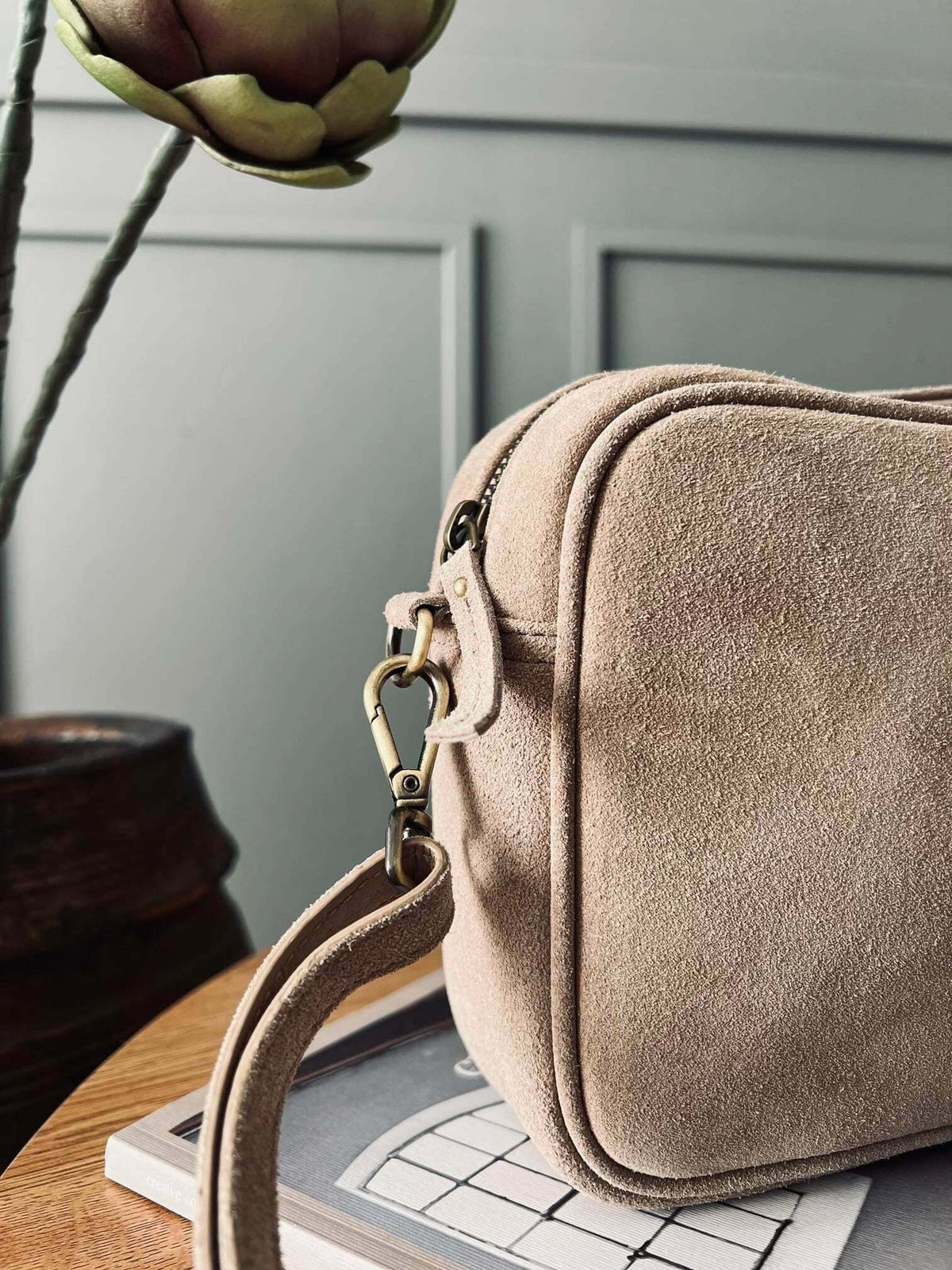 Taske JAY Ruskind - Beige - VIAMAJA.DK