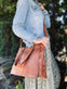 Taske MARY - Walnut - VIAMAJA.DK