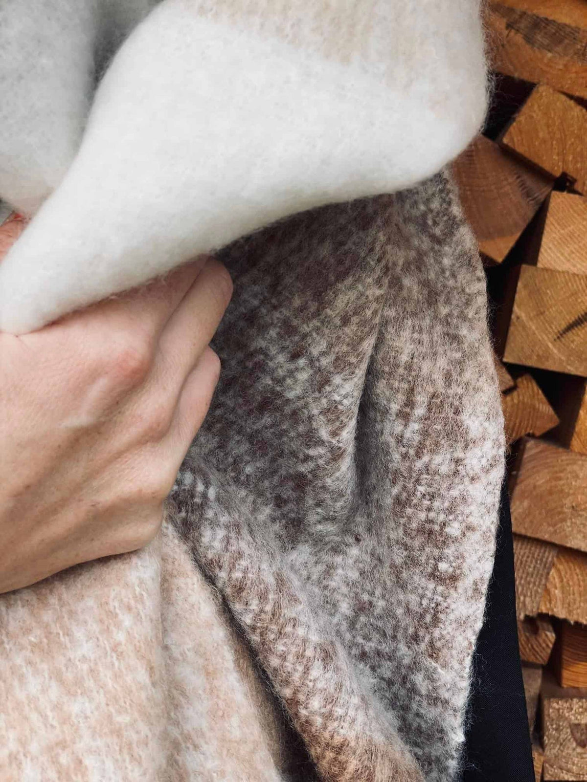 Tørklæde - Classic Brown - VIAMAJA.DK