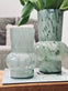 Vase 26cm Mundblæst glas – Green - VIAMAJA.DK