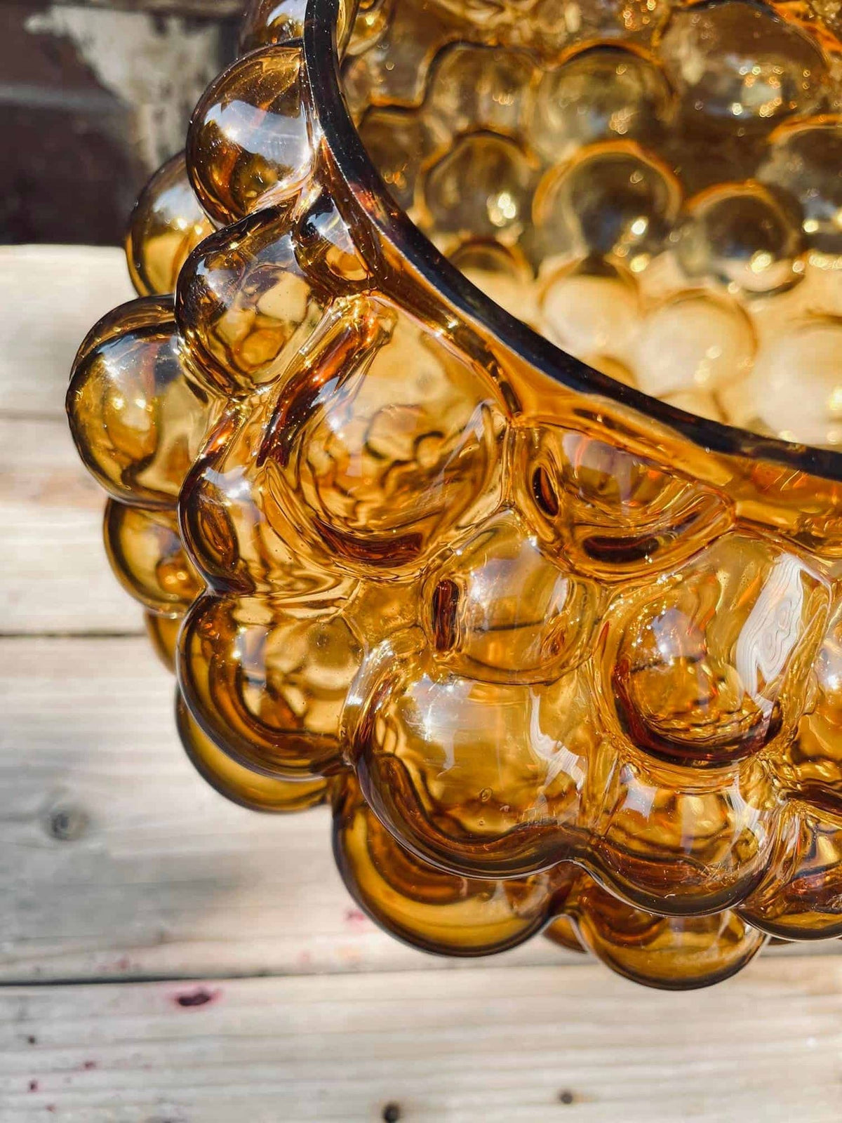 Vase Amber Dots - VIAMAJA.DK