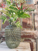 Vase med dots - grønt glass