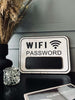WIFI Skilt med kritt - Hvit