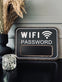 WIFI Skilt med kridt - Sort - VIAMAJA.DK