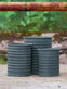 Zink potter - MOSS GREEN - 3 stk - VIAMAJA.DK